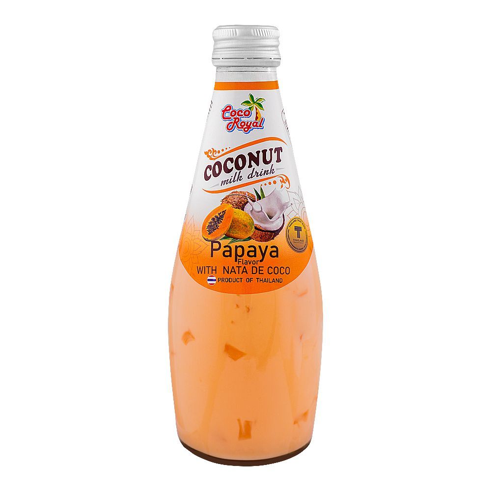 Coco Royal Coconut Milk Drink Papaya 290ml Kallatra Dryfruits 7810