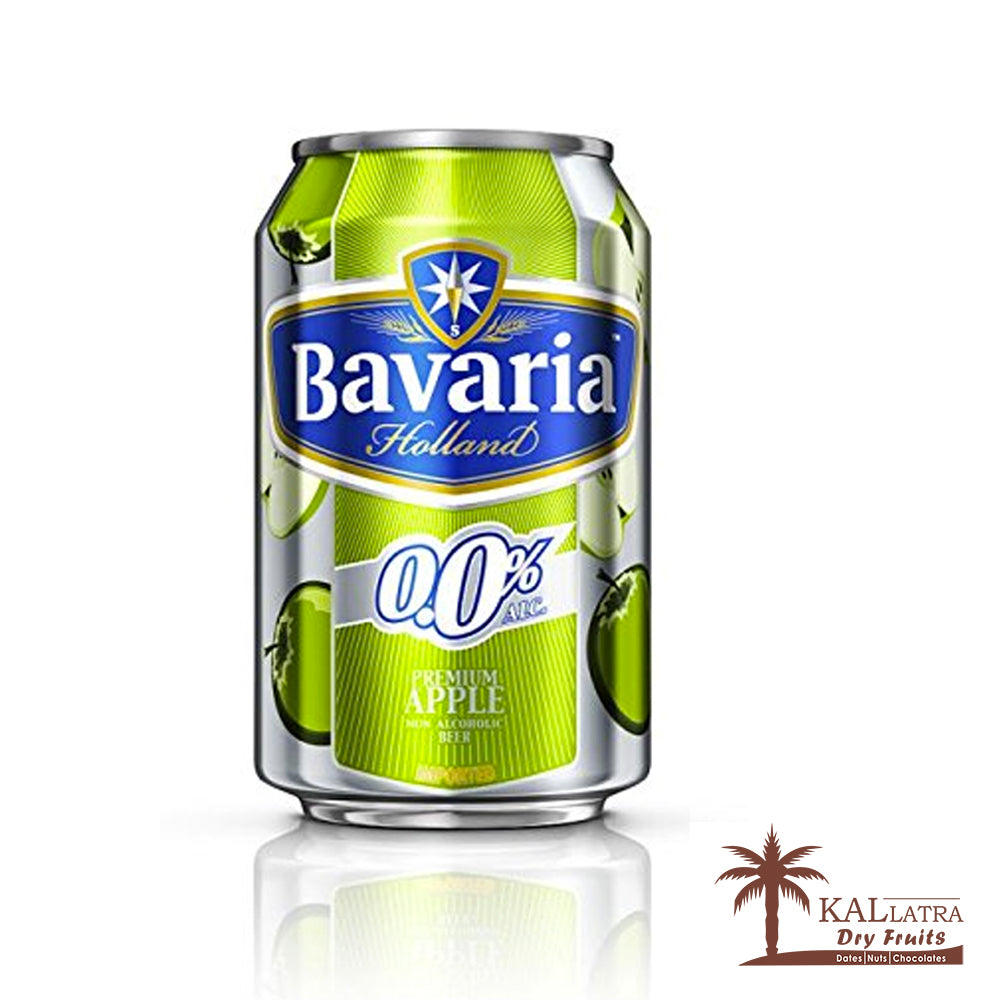 Bavaria Non-Alcoholic Beer Apple, 330ml (Can)