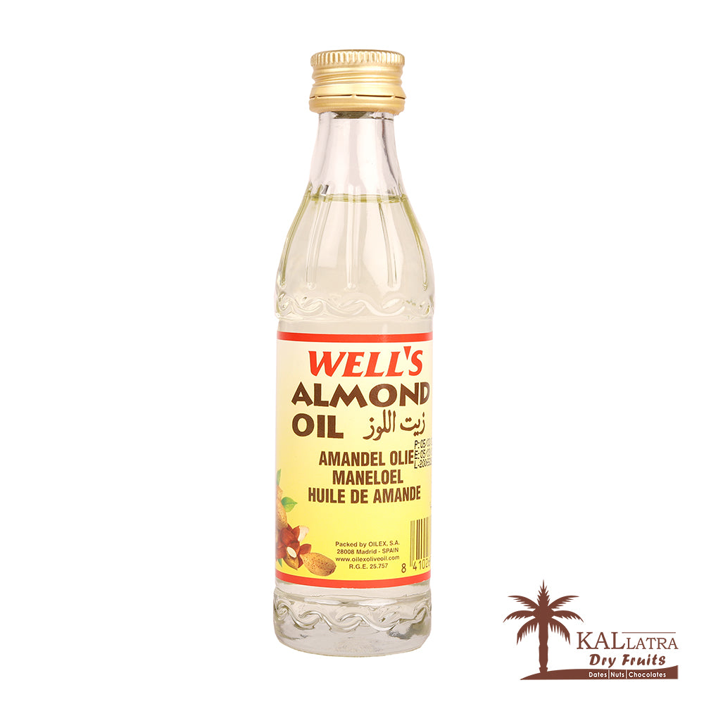 Wells Almond Oil, 70ml (Bottle)
