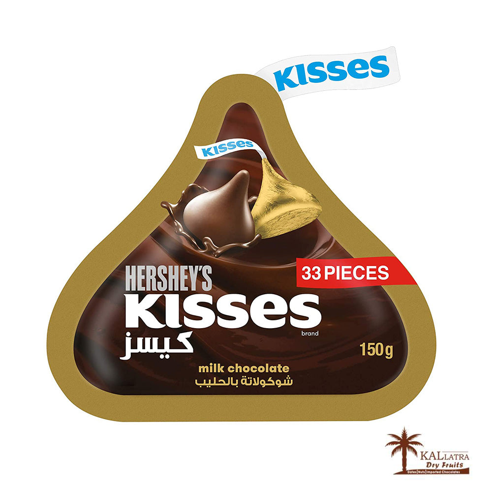 Hershey’s Kisses Milk Chocolate, 150gms