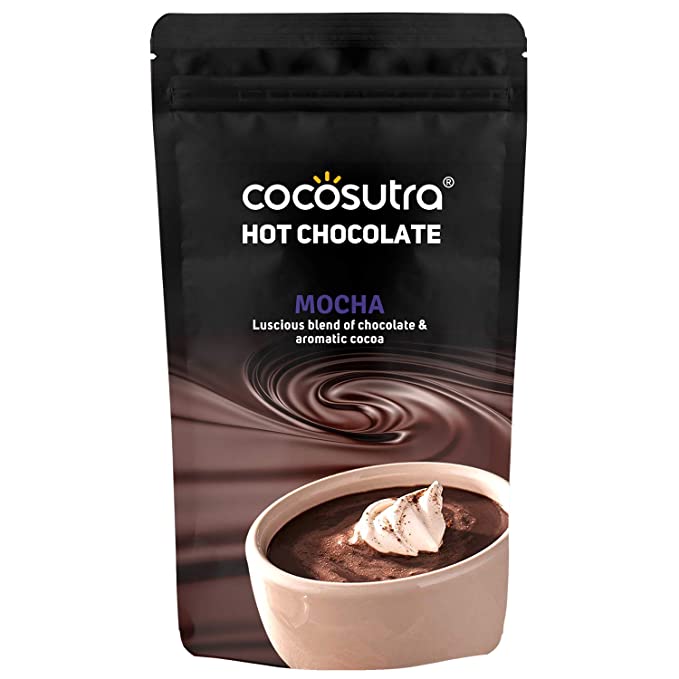 COCOSUTRA Mocha Drinking Chocolate Mix, 100g (Pack of 1)
