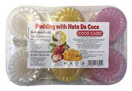 Coco Cado Pudding with NATA De CoCo - Assorted, 510g Pack